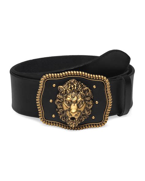 gucci mens belt lion head|Gucci Belts for Men .